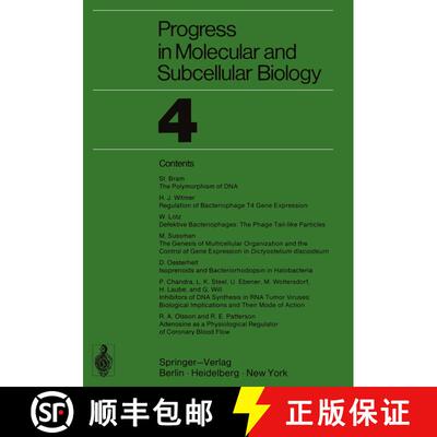 【3-4周达】Progress in Molecular and Subcellular Biology [9783642662515]