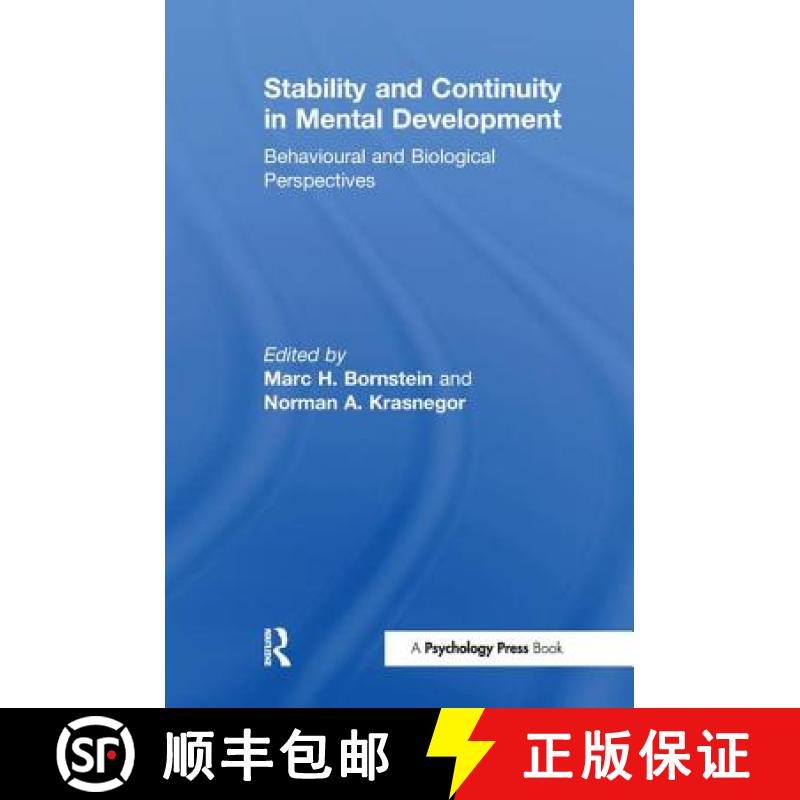 【3-4周达】Stability and Continuity in Mental Development: Behavioral and Biological Perspectives [9781138996458]