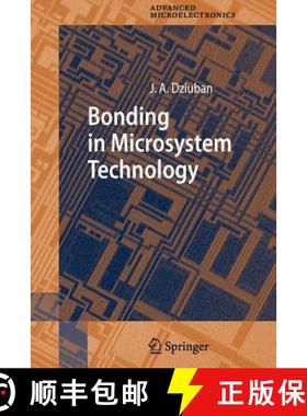 【3-4周达】Bonding in Microsystem Technology [9789048171514]