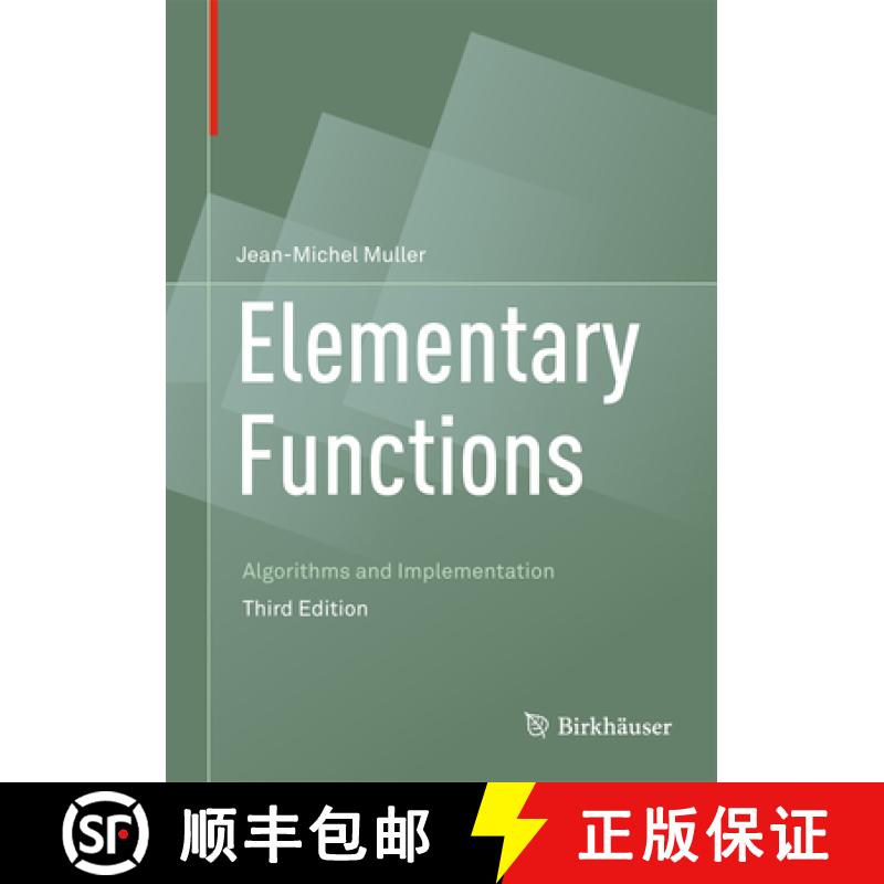 【4周达】Elementary Functions: Algorithms and Implementation [9781489979810]
