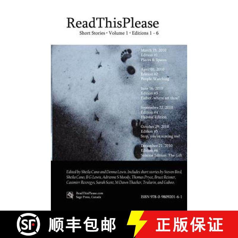 预订 ReadThisPlease Volume 1, Editions 1 - 6: Read Short Stories [9780980920161]
