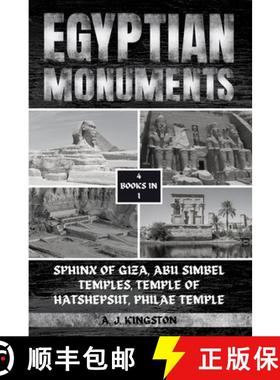 预订 Egyptian Monuments: Sphinx Of Giza, Abu Simbel Temples, Temple Of Hatshepsut, Philae Temple [9781839384219]