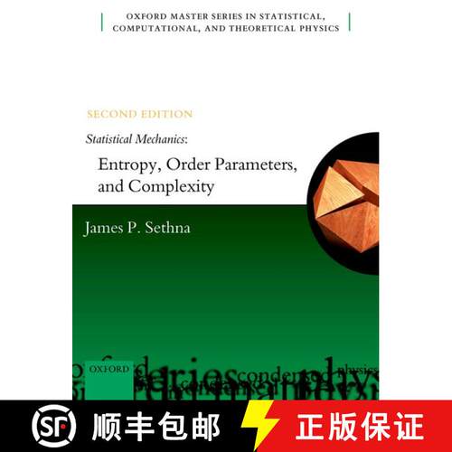 【3-4周达】精装 Statistical Mechanics: Entropy, Order Parameters, and Complexity: Second Edition [9780198865247]
