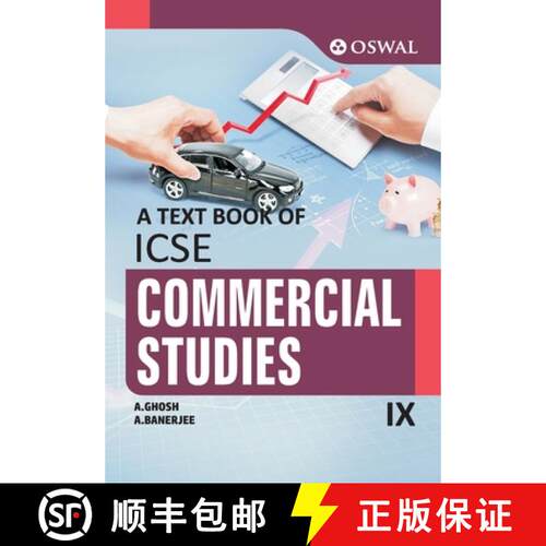 【3-4周达】Commercial Studies: Textbook for ICSE Class 9 [9789390278787]