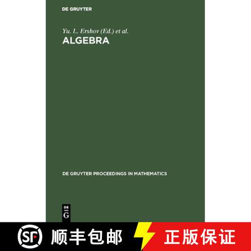【3-4周达】精装 Algebra – Proceedings of the Third International Conference on Algebra held in Krasn... [9783110144130]