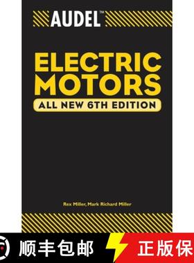 【3-4周达】Audel Electric Motors, All New 6Th Edition [Wiley生活类] [9780764541988]
