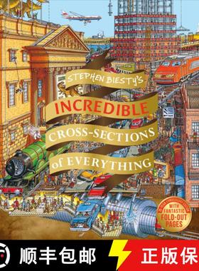 【3-4周达】Stephen Biesty's Incredible Cross Sections of Everything [9781465490001]