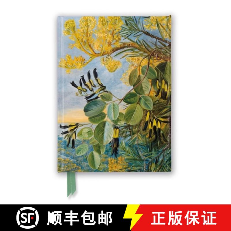 【2-3周达】Kew: Marianne North: Flowers of the Flame-Tree and Yellow and Black Twiner, West Australia... [9781839644672]