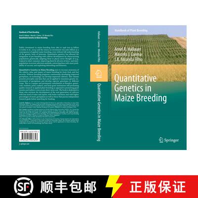 【3-4周达】精装 Quantitative Genetics in Maize Breeding (Third Edition 2010) [9781441907653]
