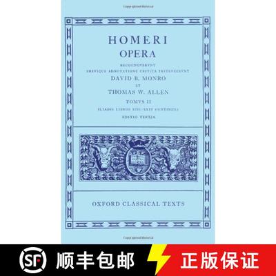【3-4周达】Homer Vol. II. Iliad (Books XIII-XXIV) [9780198145295]