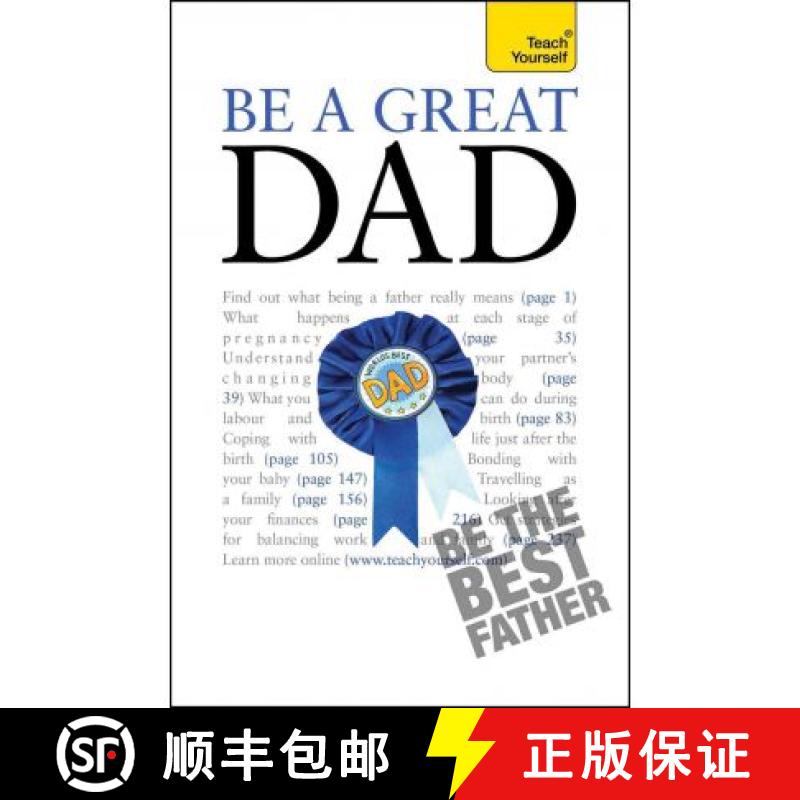 【3-4周达】Be a Great Dad: A practical guide to confident fatherhood for dads old and new [9781444116397]