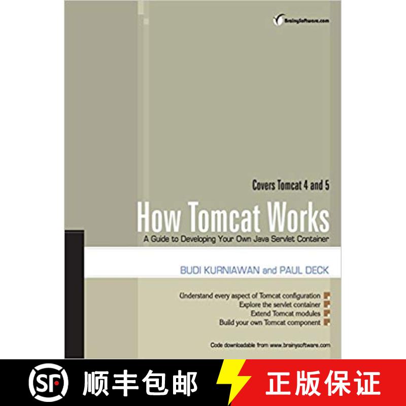 【3-4周达】How Tomcat Works: A Guide to Developing Your Own Java Servlet Container [9780975212806]