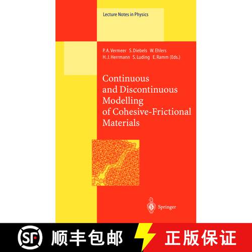 【3-4周达】精装 Continuous and Discontinuous Modelling of Cohesive-Frictional Materials [9783540415251]