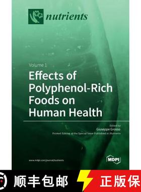 【3-4周达】Effects of Polyphenol-Rich Foods on Human Health: Volume 1 [9783038971351]