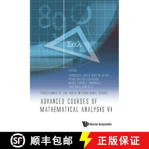 【3-4周达】精装 Advanced Courses Of Mathematical Analysis Vi - Proceedings Of The Sixth International... [9789813147638]