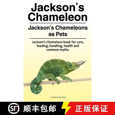 【3-4周达】Jacksons Chameleon. Jacksons Chameleons as Pets. Jacksons Chameleon book for care, f... [9781788650298]