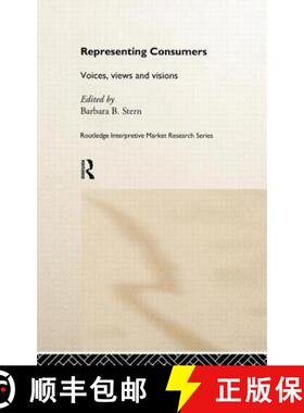 【3-4周达】Representing Consumers : Voices, Views and Visions [9780415184137]