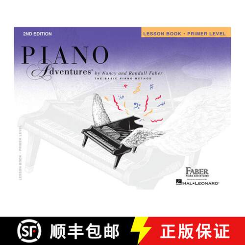【3-4周达】Piano Adventures : Lesson Book - Primer Level (2nd Edition) [9781616770754]
