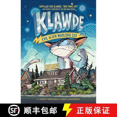 【3-4周达】Klawde: Evil Alien Warlord Cat: Enemies #2: Evil Alien Warlord Cat [9781524787226]