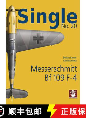 【3-4周达】Single 20: Messerschmitt Bf 109 F-4 [9788365958945]