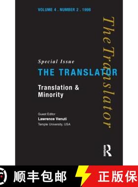 【3-4周达】Translation and Minority: Special Issue of the Translator [9781900650106]