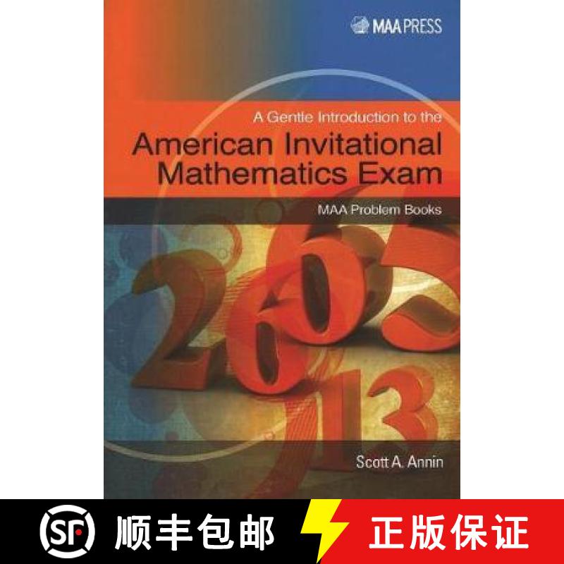 【4周达】A Gentle Introduction to the American Invitational Mathematics Exam [9780883858356]