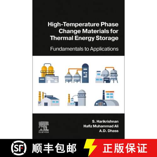 【3-4周达】High-Temperature Phase Change Materials for Thermal Energy Storage: Fundamentals to Applic... [9780443136870]