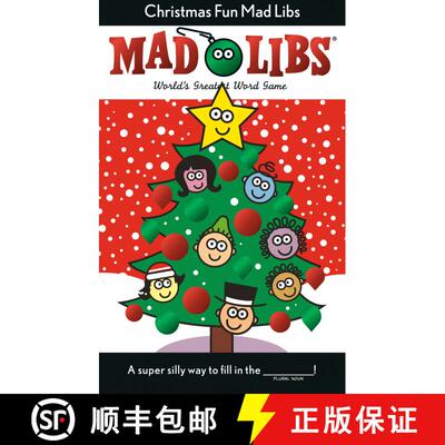 【3-4周达】Christmas Fun Mad Libs: Deluxe Stocking Stuffer Edition [9780515157093]