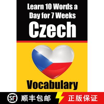 【3-4周达】Czech Vocabulary Builder: Learn 10 Czech Words a Day for 7 Weeks | The Daily Czech Challen... [9789403705705]