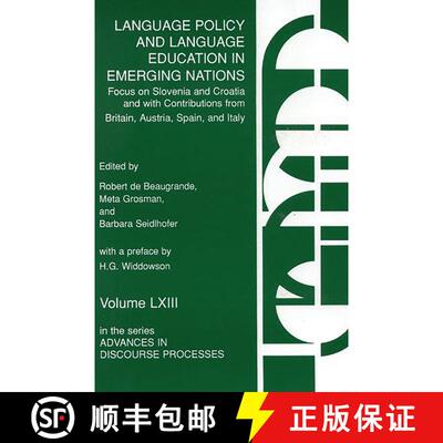 【3-4周达】Language Policy and Language Education in Emerging Nations: Focus on Slovenia and Croatia ... [9781567504132]