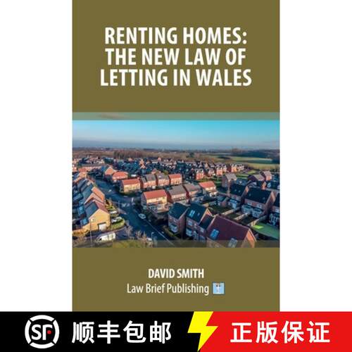 【3-4周达】Renting Homes: The New Law of Letting in Wales [9781913715496]