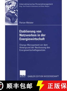 【3-4周达】Etablierung von Netzwerken in der Energiewirtschaft : Change Management vor dem Hintergrun... [9783835007208]