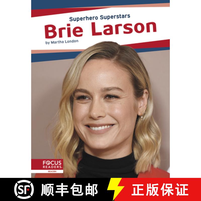 【3-4周达】Superhero Superstars: Brie Larson [9781644934487]