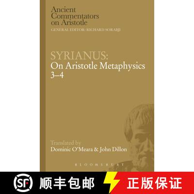 【3-4周达】Syrianus: On Aristotle Metaphysics 3-4 [9780715636657]