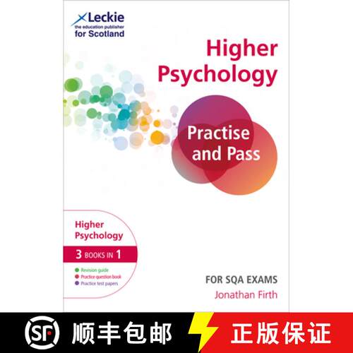 【3-4周达】Practise and Pass Higher Psychology Revision Guide for New 2019 Exams: Revise Curriculum f... [9780008314590]