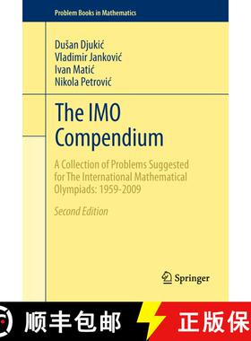 【3-4周达】The IMO Compendium : A Collection of Problems Suggested for The International Mathematical... [9781461428749]