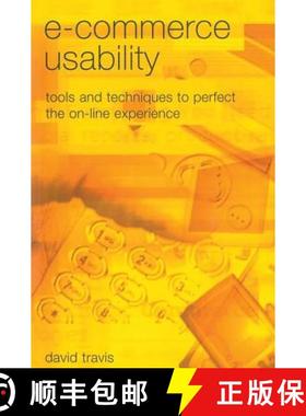 【3-4周达】E-Commerce Usability: Tools and Techniques to Perfect the On-Line Experience [9780415258340]