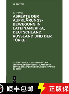 预订 Aspekte der Aufklarungsbewegung in Lateinamerika, Deutschland, Russland und der Turkei [9783112583876]