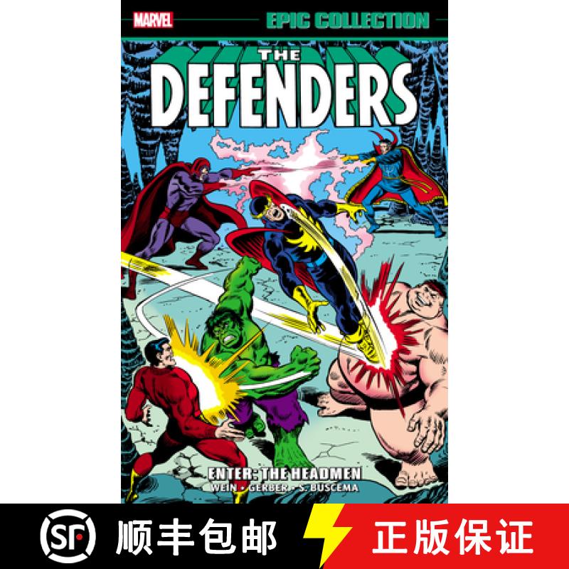 【3-4周达】Defenders Epic Collection: Enter - The Headmen [9781302955311]