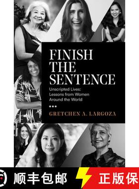 【3-4周达】Finish the Sentence : Unscripted Lives: Lessons from Women Around the World [9786210624861]
