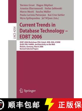 【3-4周达】Current Trends in Database Technology -EDBT 2006: Edbt 2006 Workshop Phd, DATAX, IIDB, IIH... [9783540467885]