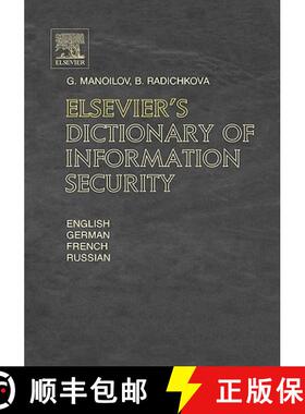 【3-4周达】Elsevier's Dictionary of Information Security [9780444517708]