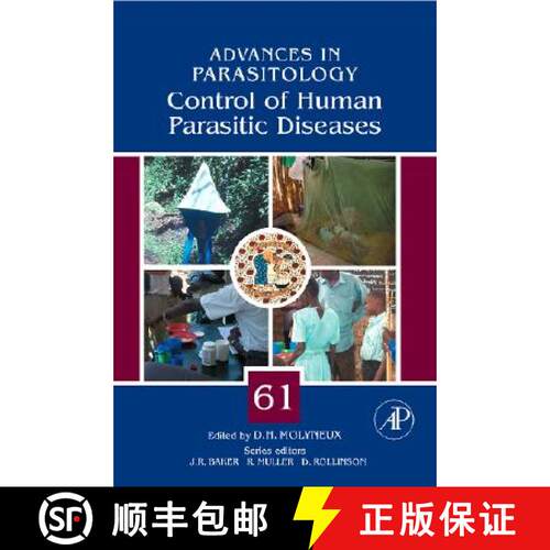 【3-4周达】精装 Control of Human Parasitic Diseases: Volume 61 [9780120317615]