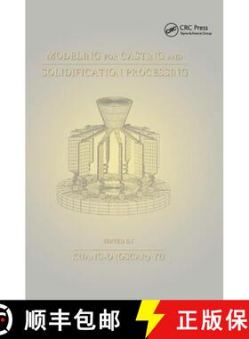 【3-4周达】Modeling for Casting and Solidification Processing [9780367396848]
