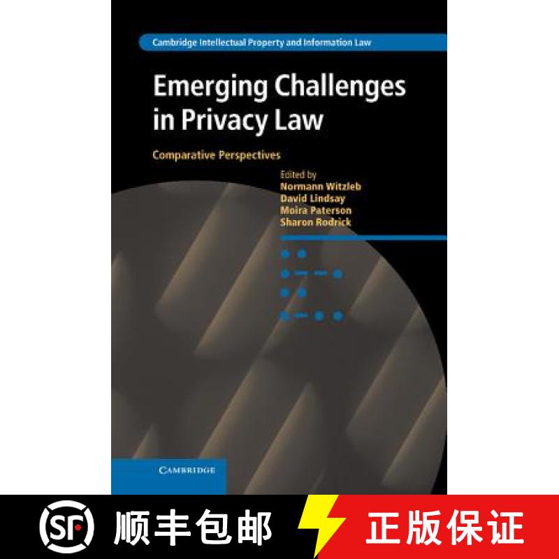 【3-4周达】Emerging Challenges in Privacy Law: Comparative Perspectives - Emerging Challenges in Priv... [9781107041677]