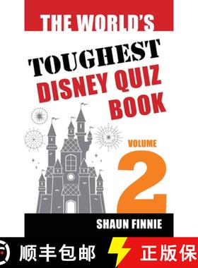 【3-4周达】精装 The World's Toughest Disney Quiz: Volume 2 [9798896091752]