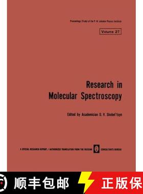 【3-4周达】Research in Molecular Spectroscopy / Issledovaniya Po Molekulyarnoi Spektroskopii / И... [9781489949400]