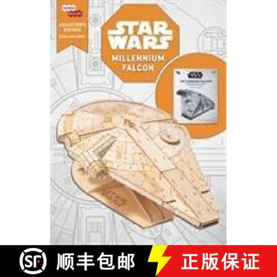 【3-4周达】IncrediBuilds: Millennium Falcon: Collector's Edition Book and Model [9781682982433]