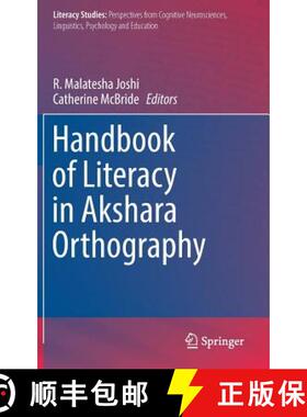 【3-4周达】Handbook of Literacy in Akshara Orthography [9783030059767]