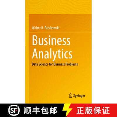 【3-4周达】精装 Business Analytics : Data Science for Business Problems [9783030870225]